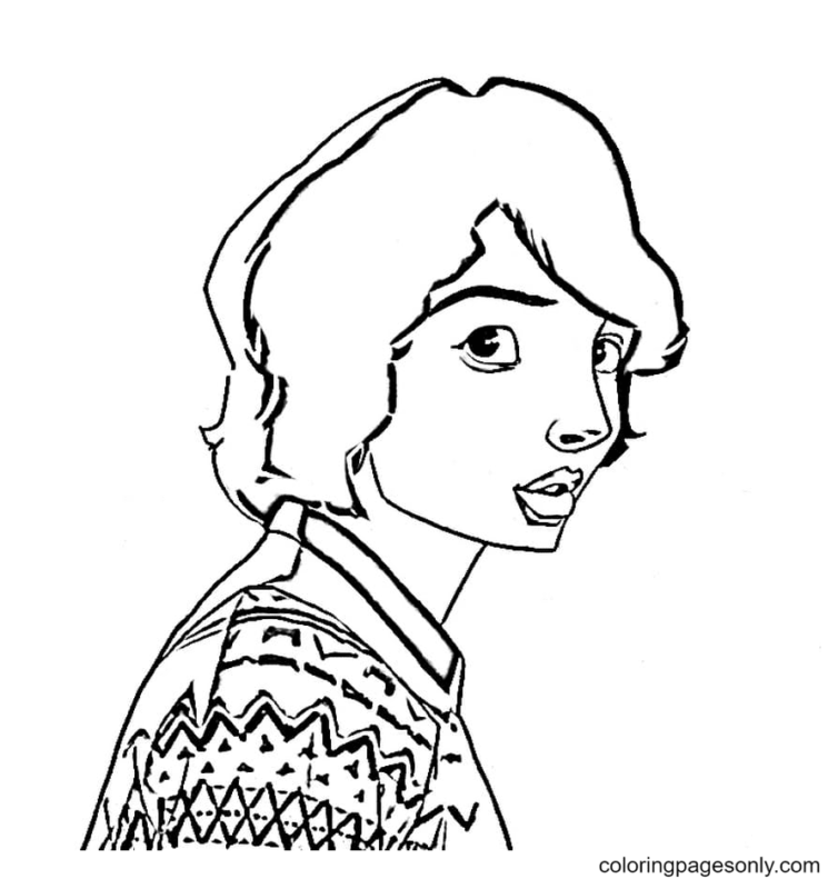 Stranger Things Coloring Pages Printable for Free Download