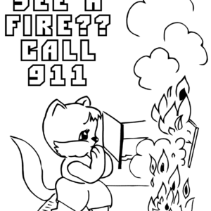 Fire Coloring Pages - Best Coloring Pages For Kids