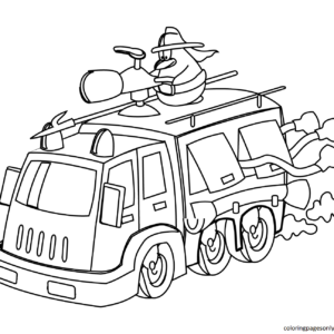 Emergency Coloring Pages Printable for Free Download