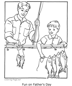 Fishing Coloring Pages Printable for Free Download