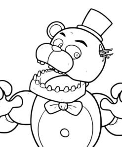Five Nights at Freddy's 2 stickers  Boca para colorir, Fnaf, Five  nights at freddy's
