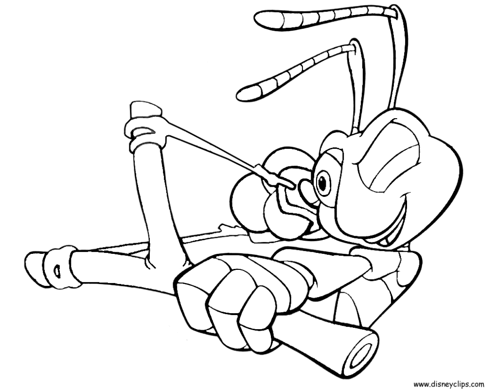 A Bug's Life Coloring Pages Printable for Free Download