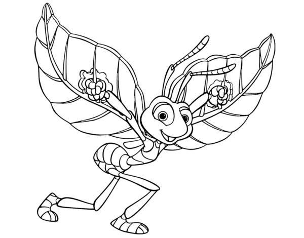 A Bug's Life Coloring Pages Printable for Free Download