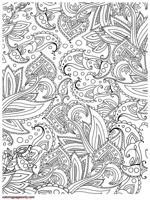Trippy Coloring Pages Printable for Free Download