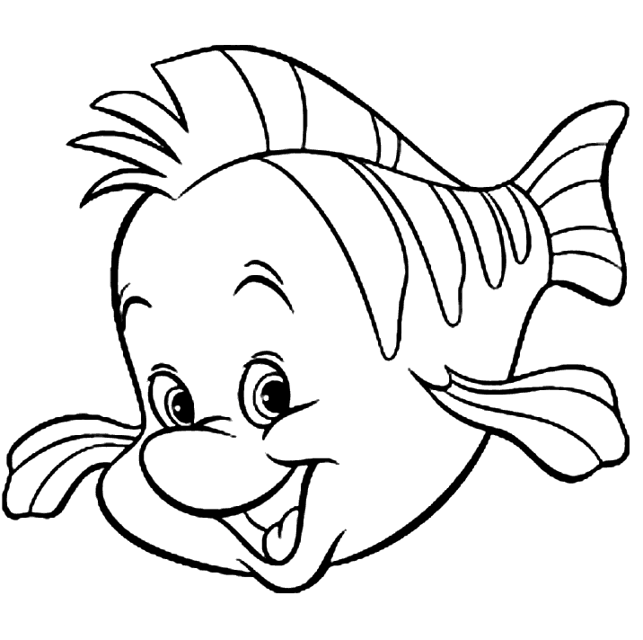 The Little Mermaid Coloring Pages Printable for Free Download