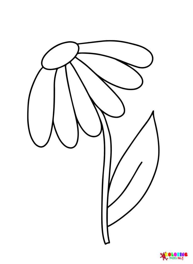 Daisy Coloring Pages Printable For Free Download 