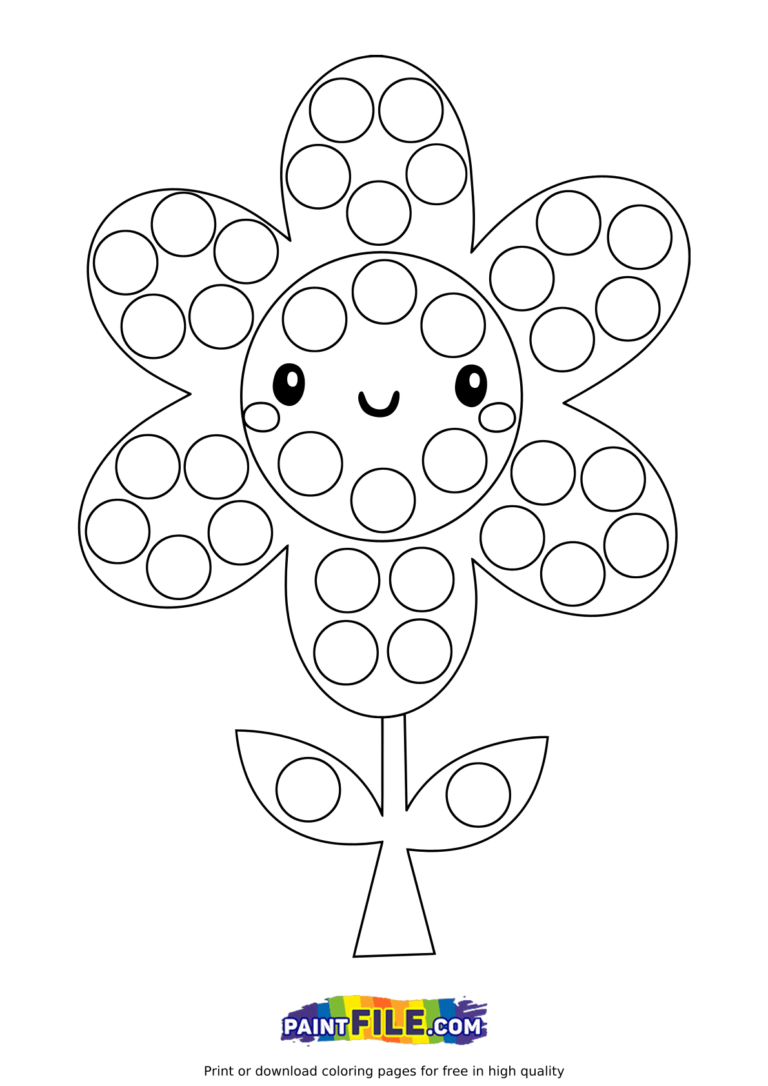 Pop It Coloring Pages Printable for Free Download