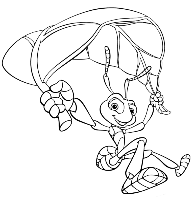 A Bug's Life Coloring Pages Printable for Free Download