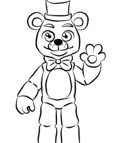 21+ Printable Fnaf Coloring Pages