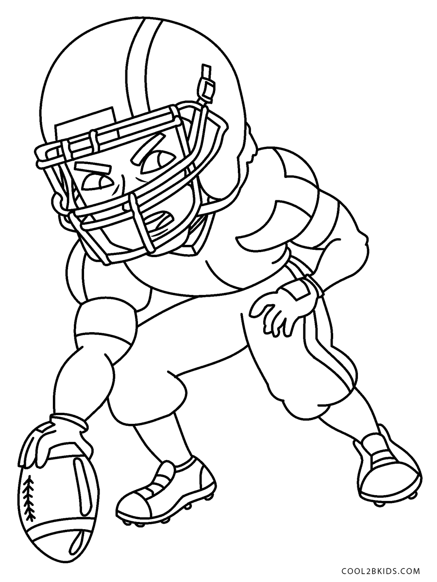 Football Coloring Pages Printable for Free Download