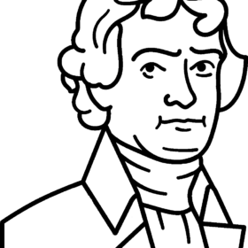 Thomas Jefferson Coloring Pages Printable for Free Download