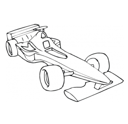 Racing Car Coloring Pages Printable for Free Download