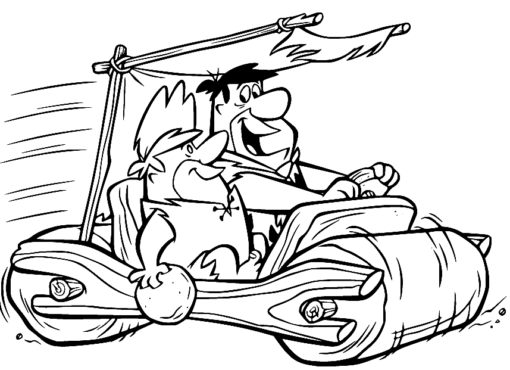 Flintstones Coloring Pages Printable for Free Download