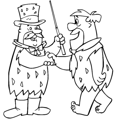 Flintstones Coloring Pages Printable for Free Download