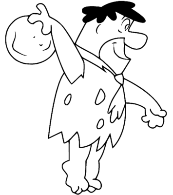 Flintstones Coloring Pages Printable for Free Download