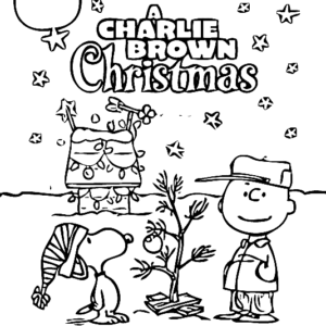 Charlie Brown Snoopy Christmas Gift Tag Printable Instant Download