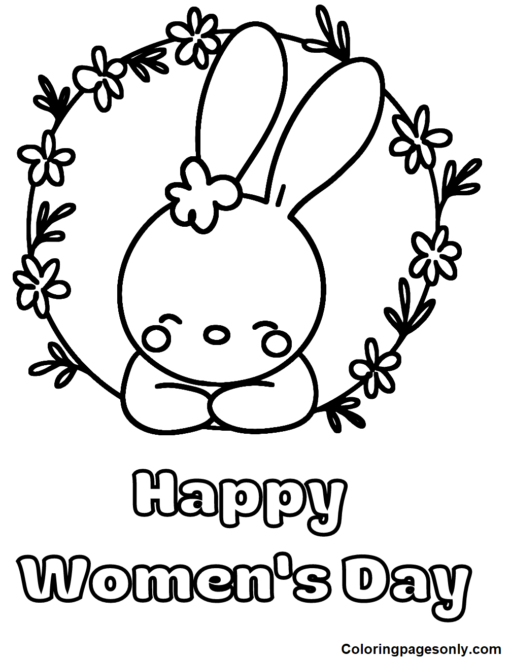 Womens day Coloring Pages Printable for Free Download