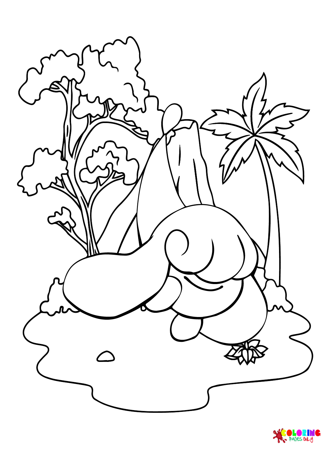 Hatenna Coloring Pages Printable for Free Download