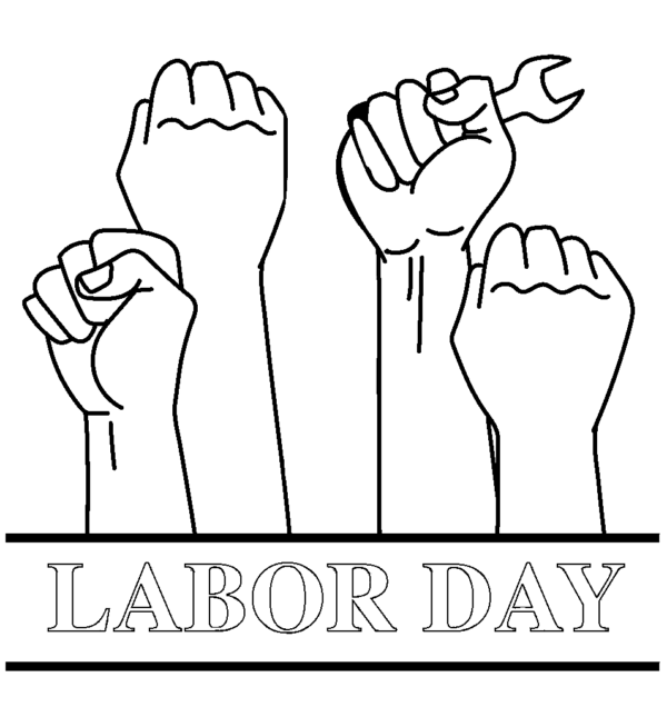 Labor Day Coloring Pages Printable for Free Download