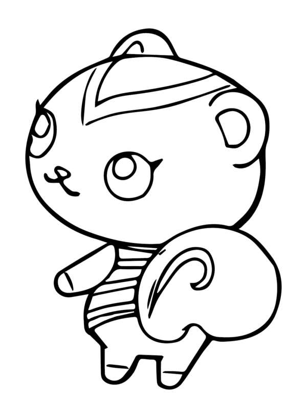 Animal Crossing Coloring Pages Printable for Free Download