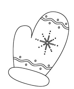 Mittens Coloring Pages Printable for Free Download