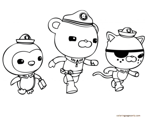 Octonauts Coloring Pages Printable for Free Download