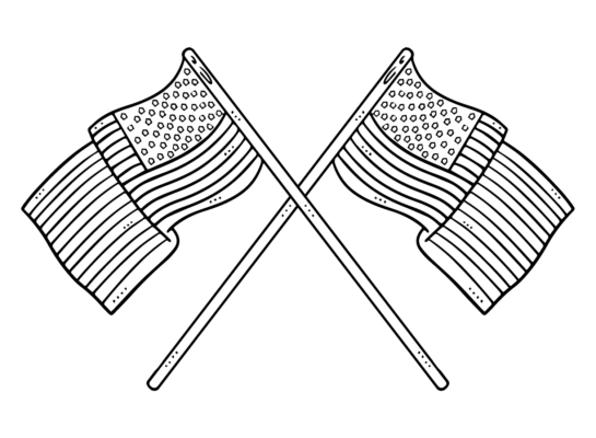 American Flag Coloring Pages Printable for Free Download