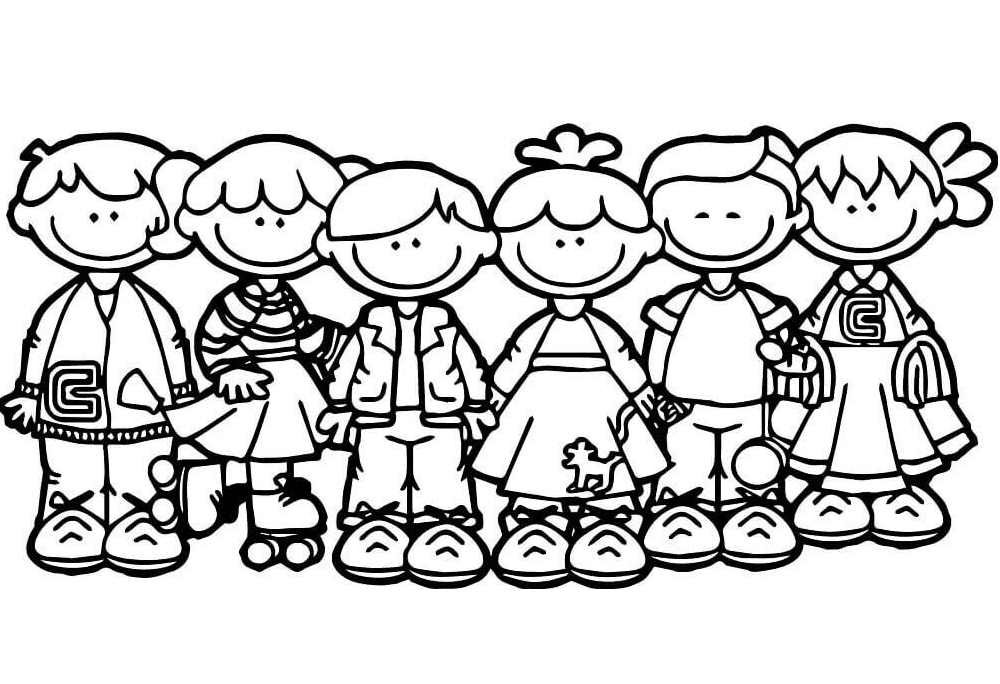 Children's Day Coloring Pages Printable for Free Download