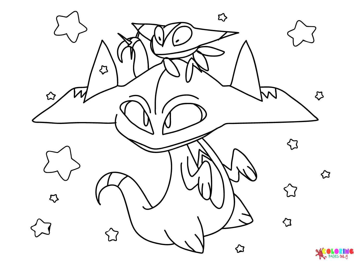 WATER POKEMON coloring pages - 28 Water type Pokemon printables for kids