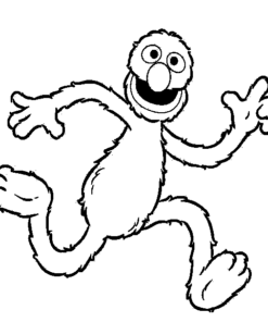 Grover Coloring Pages Printable for Free Download