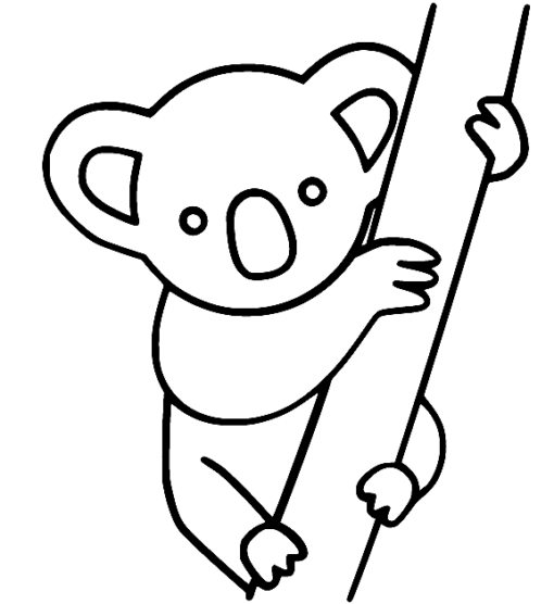 Koala Coloring Pages Printable For Free Download