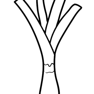 Leek Coloring Pages Printable for Free Download