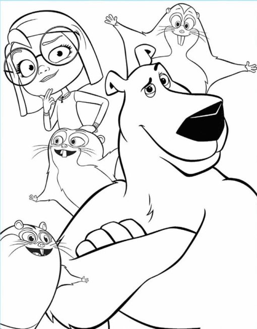 Norm of the North Coloring Pages Printable for Free Download