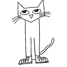 Pete The Cat Coloring Pages Printable for Free Download