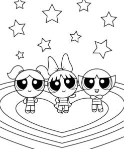 Powerpuff Girls Coloring Pages Printable for Free Download