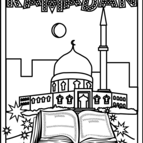 Ramadan Coloring Pages Printable for Free Download