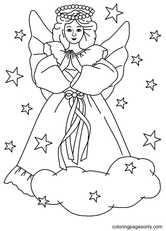 Religious Christmas Coloring Pages Printable for Free Download