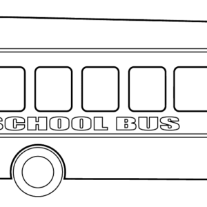 School Bus Coloring Pages Printable for Free Download