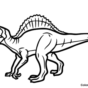 Spinosaurus Coloring Pages Printable for Free Download