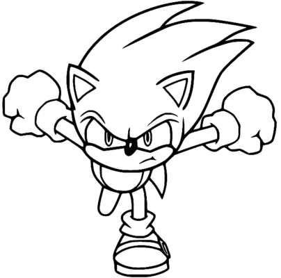 Sonic Coloring Pages Printable for Free Download