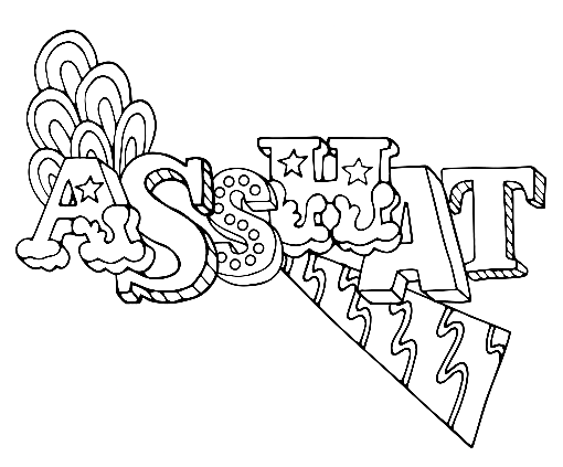 Swear Word Coloring Pages Printable for Free Download