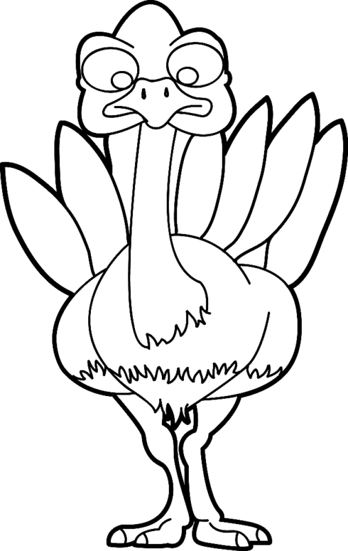 Turkey Coloring Pages Printable for Free Download