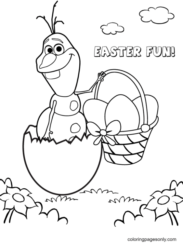 Olaf Coloring Pages Printable for Free Download