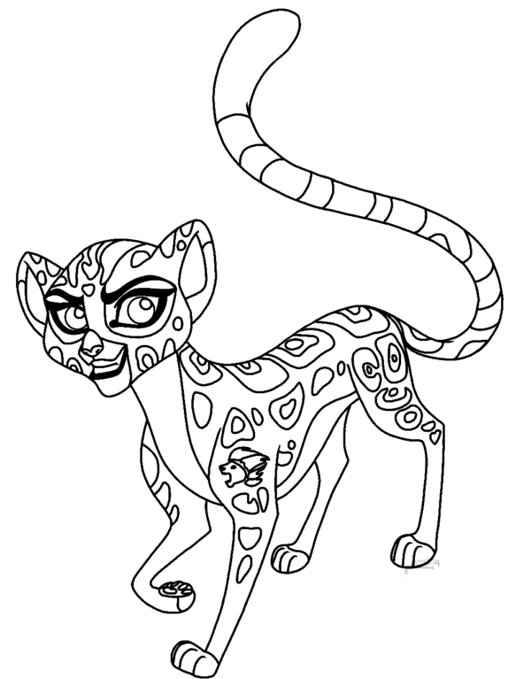 Lion Guard Coloring Pages Printable for Free Download