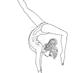 Gymnastics Coloring Pages Printable For Free Download