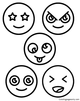 Emotions Coloring Pages Printable for Free Download