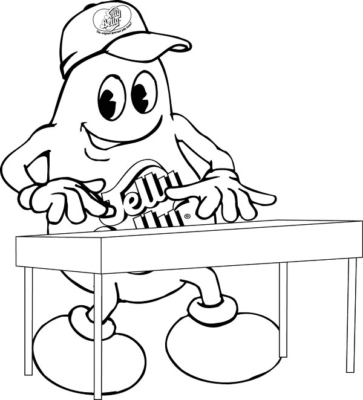 Jelly Belly Coloring Pages Printable for Free Download