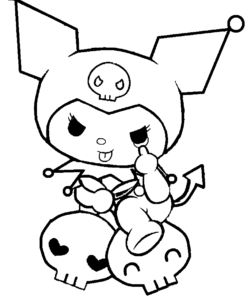 Kuromi Coloring Pages Printable for Free Download