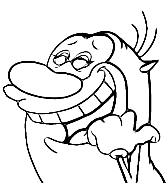 Ren And Stimpy Coloring Pages Free Printable Coloring - vrogue.co