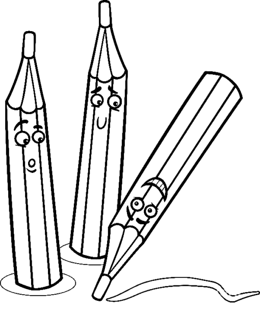 Crayon Coloring Pages Printable for Free Download